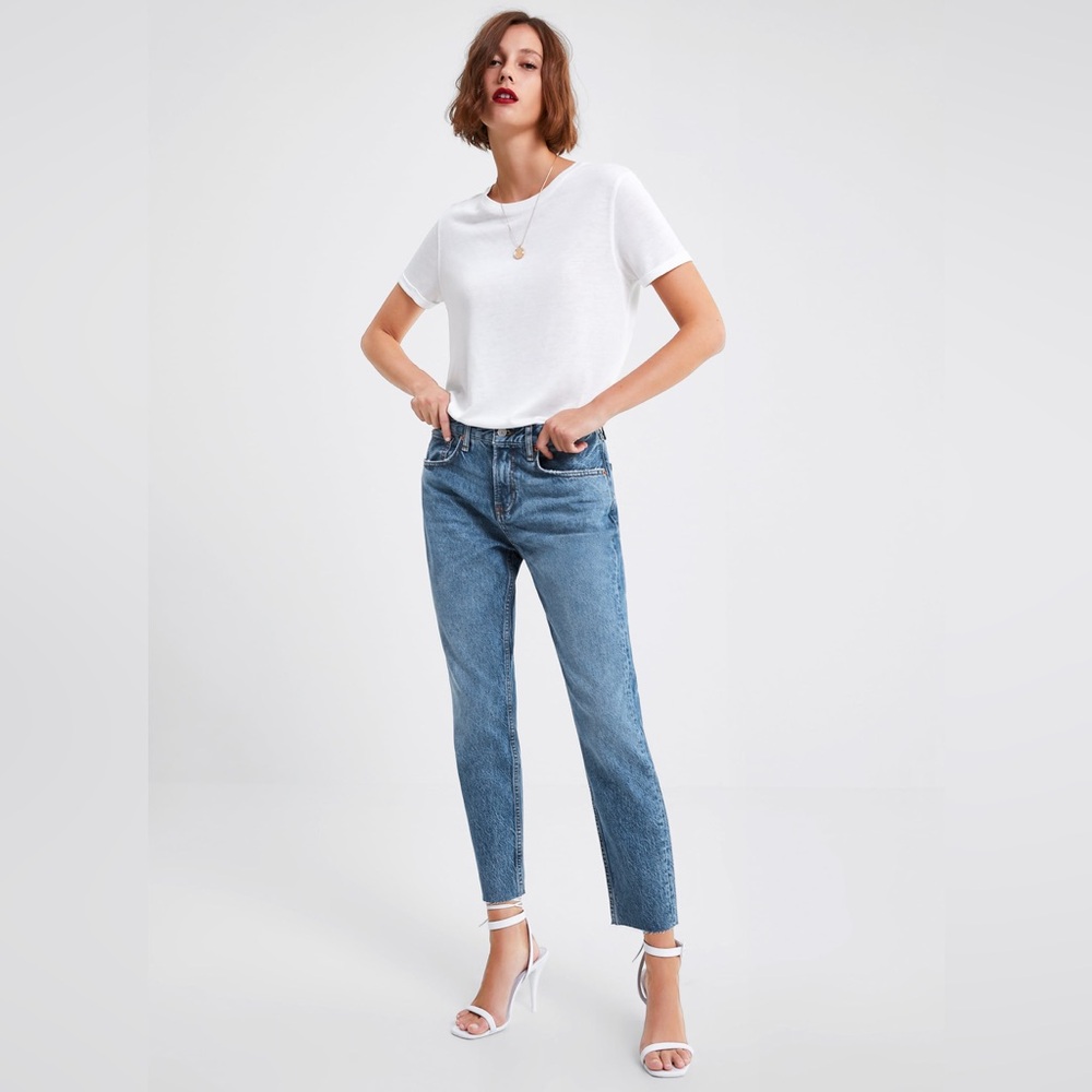 •Zara The Cigarette  in Sunset Blue Women's Jeans